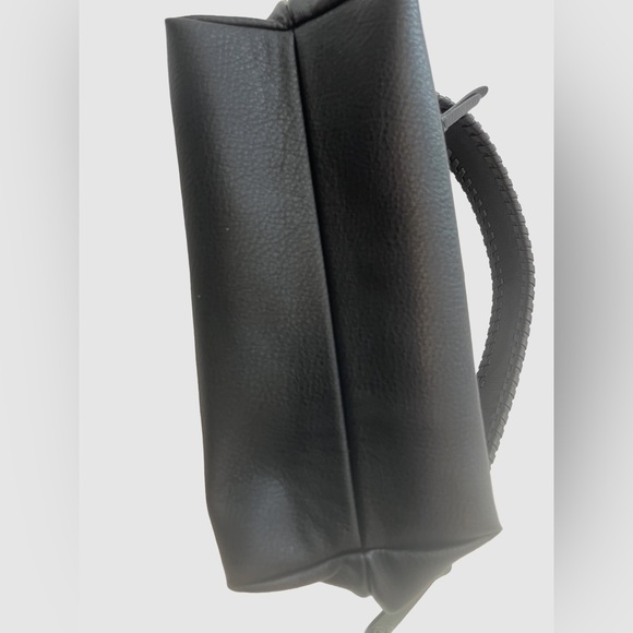 Desigual soft Black Faux Leather Front Flap Logo Shoulder Bag - Picture 6 of 9